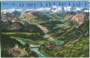 Postkarte - Bündner Oberland