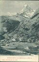 Ansichtskarte - Schweiz - Kanton Wallis - Zermatt - Mont Cervin