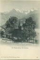 Postkarte - St. Beatenberg - die Kirche