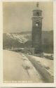 St. Moritz - Der schiefe Turm - Foto-AK