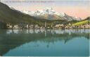 Postkarte - St. Moritz Bad - Piz de la Margna
