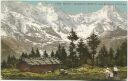 Postkarte - Mürren Grosshorn