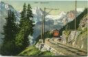 Postkarte - Mürrenbahn ca. 1920