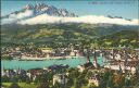 Postkarte - Luzern mit Pilatus