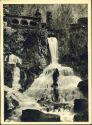 Ansichtskarte - Beatushöhlen - Wasserfälle mit Kreuzgang