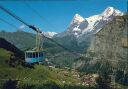 Ansichtskarte - Mürren - Schilthornbahn Mürren-Brig