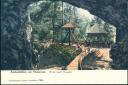 Beatushöhlen am Thunersee - Blick nach Aussen - postkarte