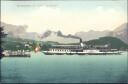 Brienzersee mit Schiff Jungfrau - Postkarte