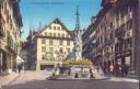 Postkarte - Luzern - Weinmarkt