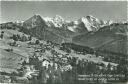 Beatenberg mit Eiger Mönch und Jungfrau - Foto-AK