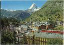 Gornergratbahn-Bahn - Zermatt - Ansichtskarte