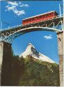 Zermatt - Findelnbachbrücke - Ansichtskarte