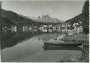 St. Moritz - Dorf am See - Ansichtskarte