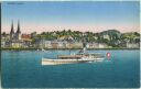 Postkarte - Luzern - Fahrgastschiff