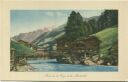 Postkarte - Pont sur la Viege et les Mischabel