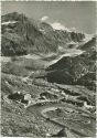 Hotel Steingletscher am Sustenpass mit Steingletscher - Foto-AK