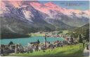 Postkarte - St. Moritz-Dorf - und Bad