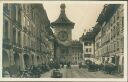 Ansichtskarte - Schweiz - Stadt Bern - Marktgasse mit Zeitglockenturm
