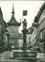 Ansichtskarte - Schweiz - Stadt Bern - Zähringerbrunnen und Zeitglocken