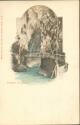 Postkarte - Gorges du Trient ca. 1900