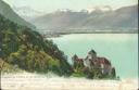 Postkarte - Chateau de Chillon et les Dents du Midi