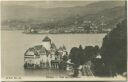 Chillon - Vue sur Montreux