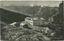 Gemmi - Hotel Wildstrubel mit den Alpen - Foto-AK