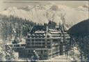 St. Moritz - Hotel Suvrettahaus mit Piz Languard