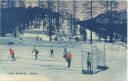 Postkarte - St. Moritz - Bandy - Eishockey