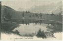 Postkarte - Chateau d'Oex - lac de Rettau