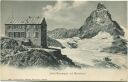 Postkarte - Hotel Gornergrat und Matterhorn
