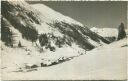 Davos-Dischma - Restaurant Teufi gegen Bräma-Büel und Parsenn - Foto-AK