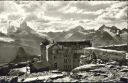 Fotokarte - Gornergrat - Kulm-Hotel Matterhorn - Dent Blanche und Gabelhorn