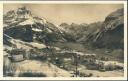 Foto-AK - Engelberg mit Hahnen Spannörter und Titlis