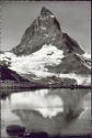 Riffelsee ob Zermatt - Matterhorn - Postkarte