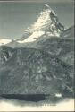 Postkarte - Le Lac noir et le Cervin ca. 1900