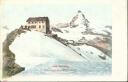 Postkarte - Hotel Belvedere - Gornergrat et le Mont Cervin ca. 1900