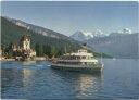 Postkarte - Oberhofen am Thunersee - MS Jungfrau - AK Grossformat