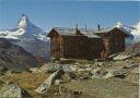 Touristenhaus Fluhalp - Zermatt - Matterhorn - AK Grossformat