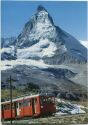 Gornergratbahn - Matterhorn - Ansichtskarte