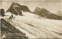 Postkarte - Petersgrat mit Tschingelhorn und Breithorn