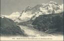 Postkarte - Glacier du Gorner et le Breithorn