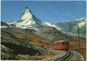 Zermatt - Gornergratbahn mit Matterhorn - AK Grossformat