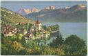 Postkarte - Oberhofen am Thunersee - Schloss