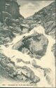 Ansichtskarte - Schweiz - Kanton Wallis - Cascades du Trift pres Zermatt