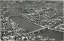 Basel - Luftaufnahme - Foto-AK 60er Jahre