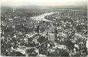 Basel - Luftaufnahme - Foto-AK 60er Jahre