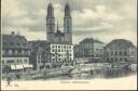 Ansichtskarte - Zürich - Rathausquai