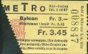 Biel - Metro - Kinokarte