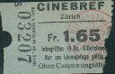Schweiz - Zürich - Cinebref - Kinokarte